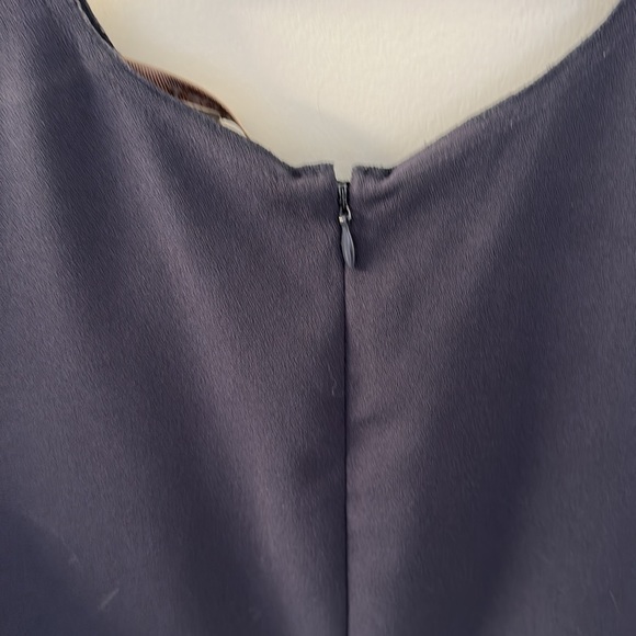 Navy sleeveless dress. - Picture 5 of 6